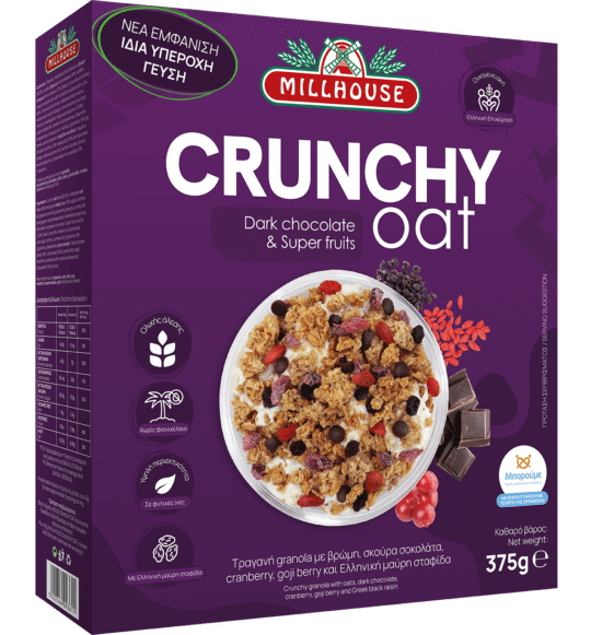 Crunchy Oat Super fruits & dark chocolate