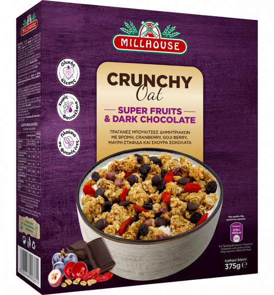 Crunchy Oat Super fruits & dark chocolate