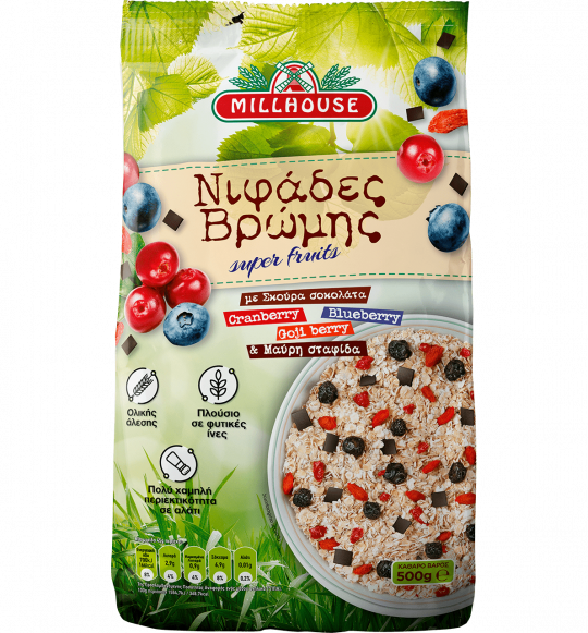 Oat Flakes Super Fruits & Dark Chocolate