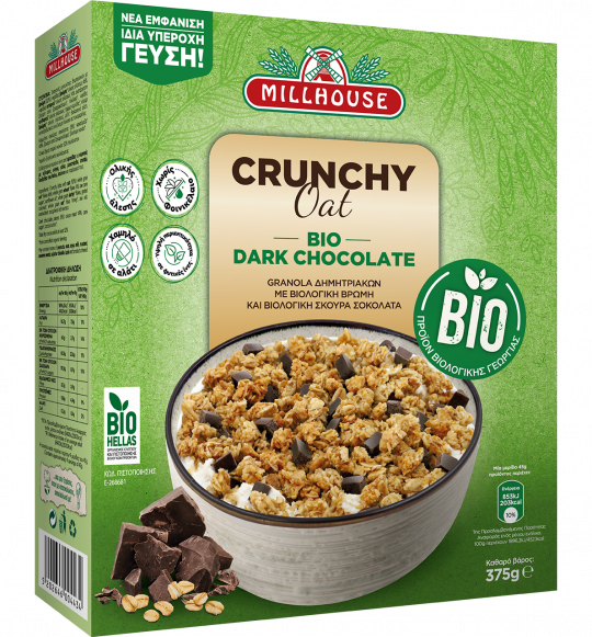 Crunchy Oat Dark Chocolate Bio