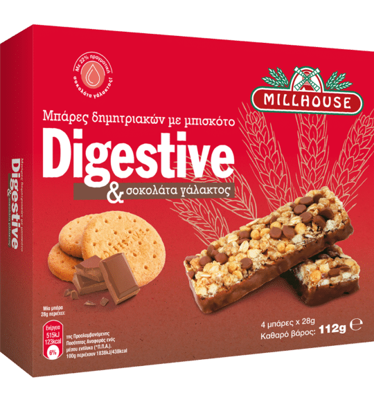 ΜΠΑΡΕΣ DIGESTIVE Milk Chocolate